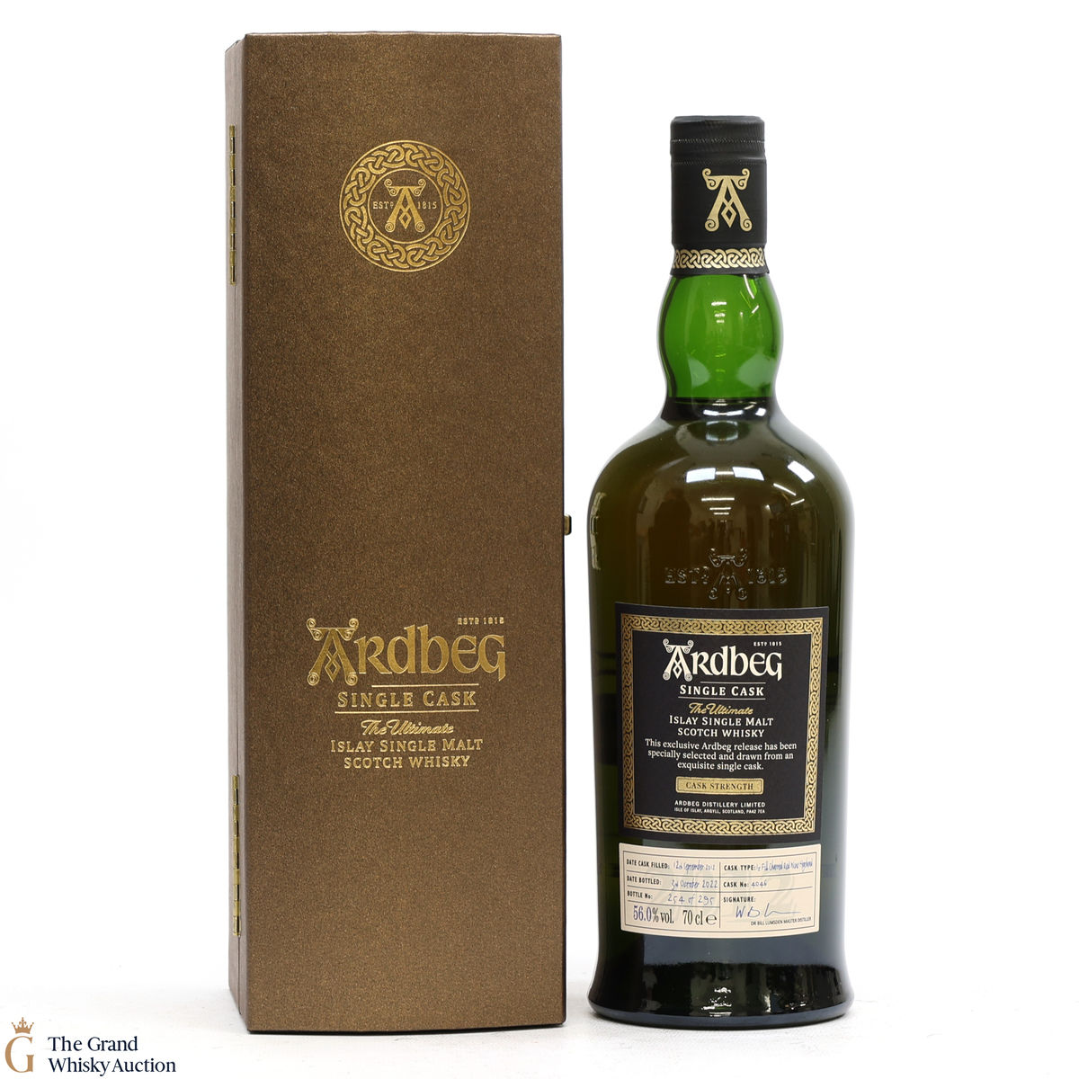 Ardbeg - 10 Year Old 2012 - Charred Red Wine Cask #4046