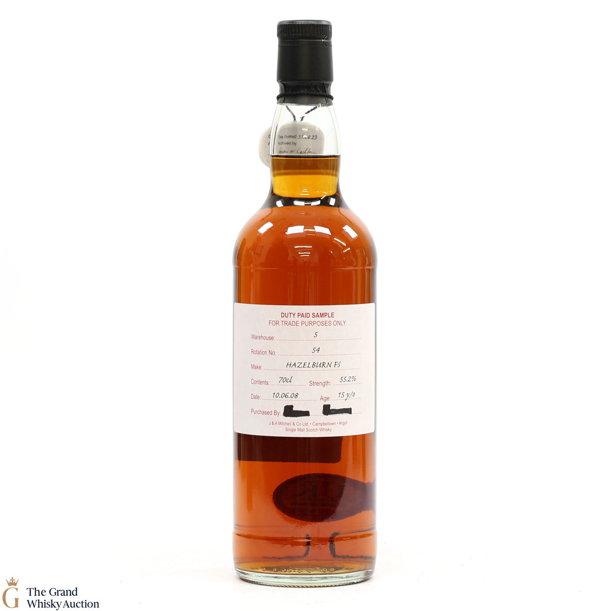 Hazelburn - 15 Year Old 2008 Fresh Sherry - Duty Paid Sample 55.2%