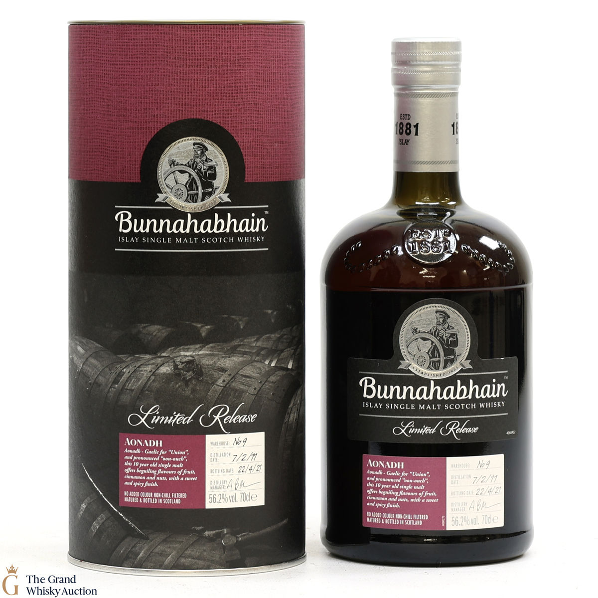 Bunnahabhain - 10 Year Old 2011 Aonadh Limited Release 2021