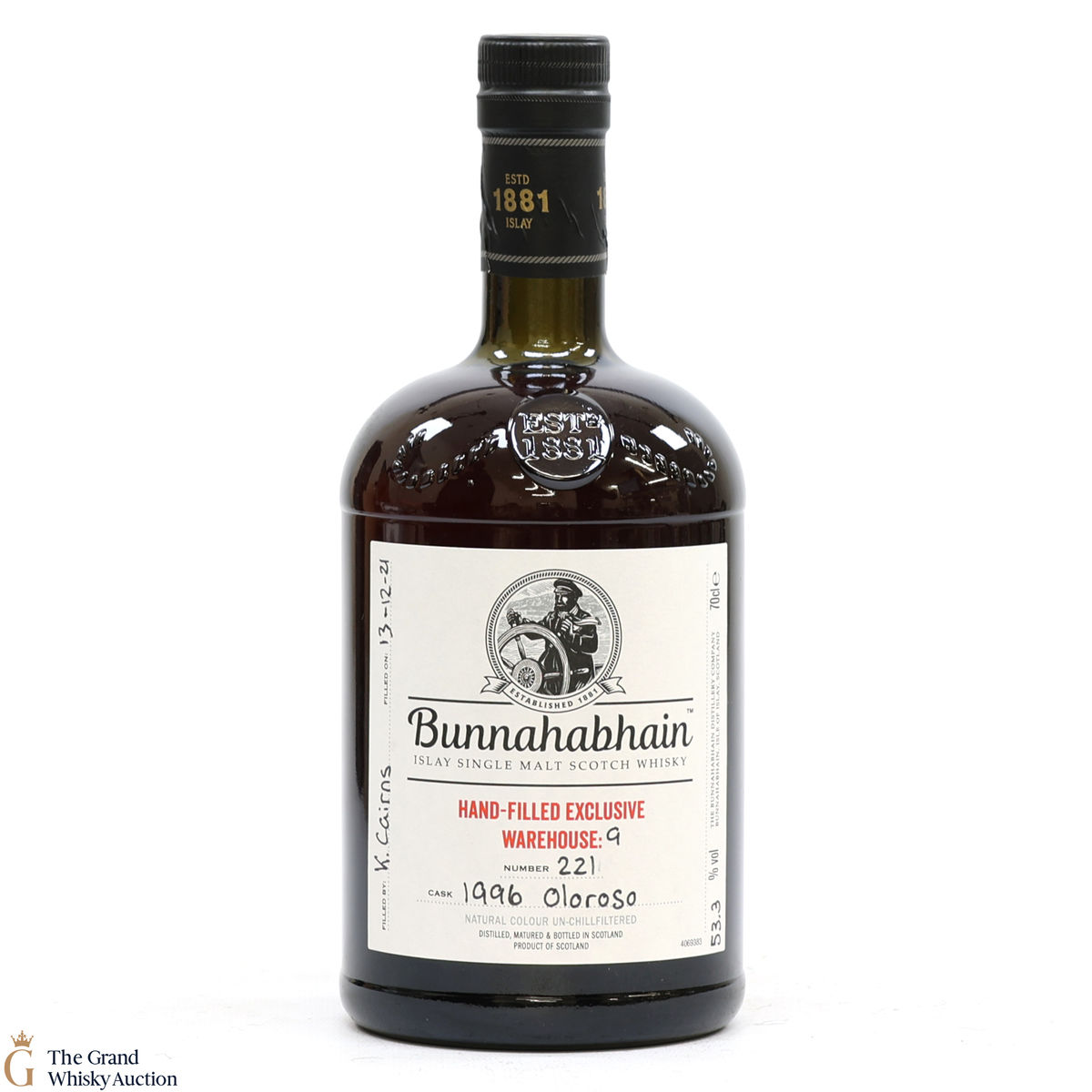 Bunnahabhain - 2021 Hand Filled #1996 - Oloroso