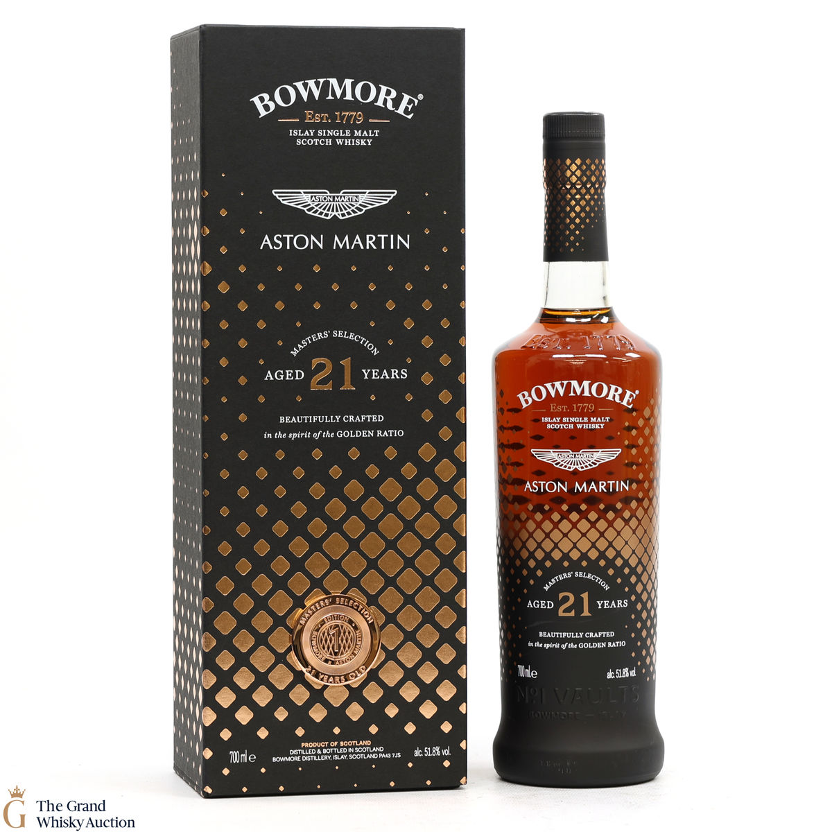Bowmore - 21 Year Old - Aston Martin - Masters Selection Edition 1