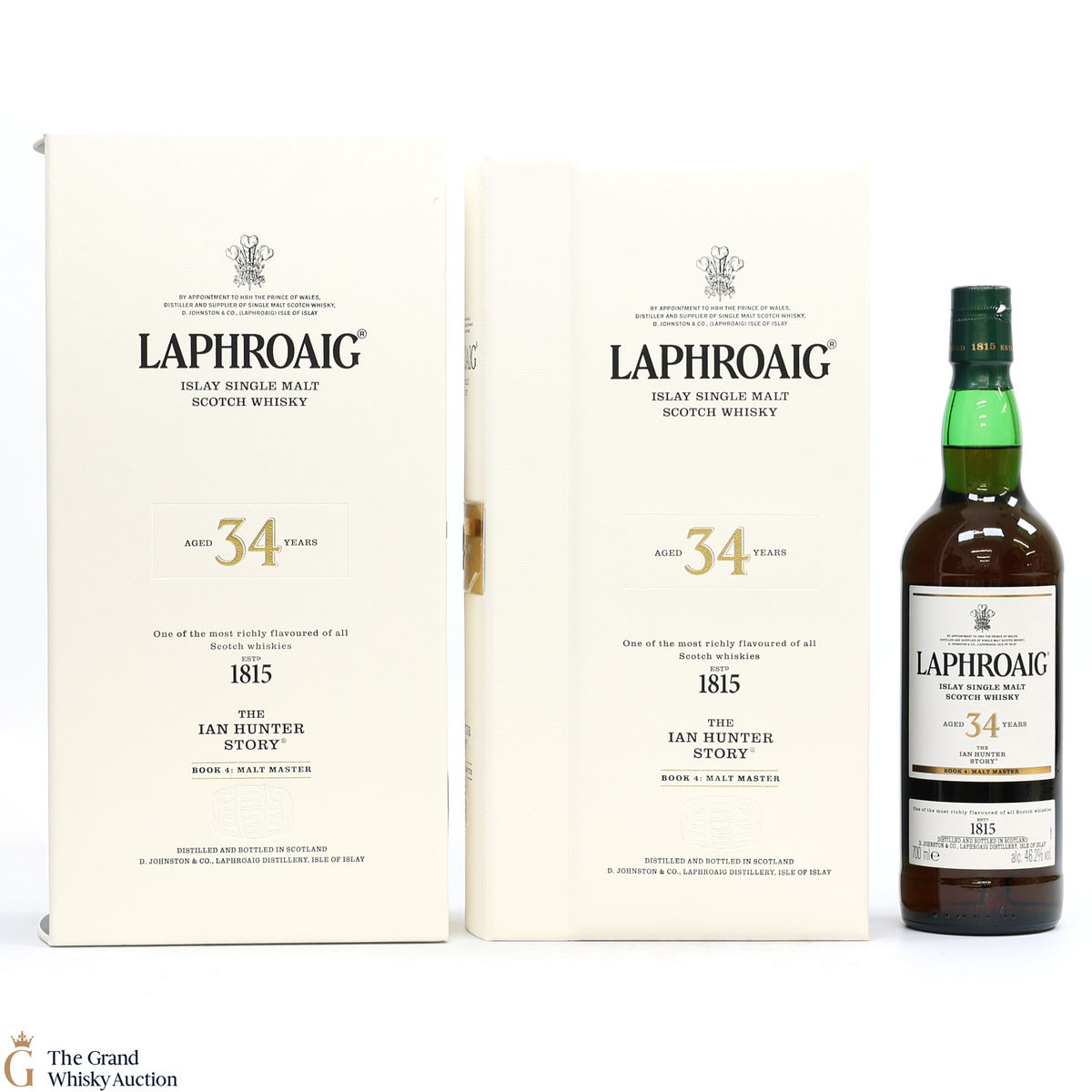 Laphroaig - 34 Year Old - The Ian Hunter Story - Book 4: Malt Master