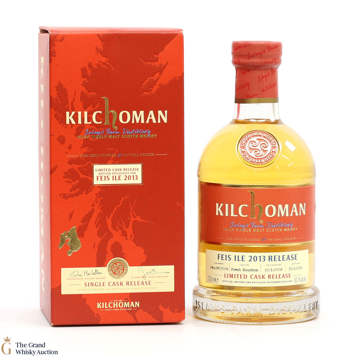 Kilchoman - 2008 Fresh Bourbon - Feis Ile 2013 - Limited Release