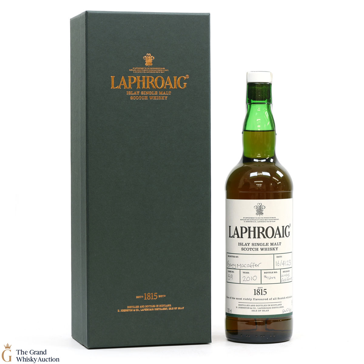 Laphroaig - 13 Year Old 2010 - Single Cask #59 - Windy's Retirement 2023 