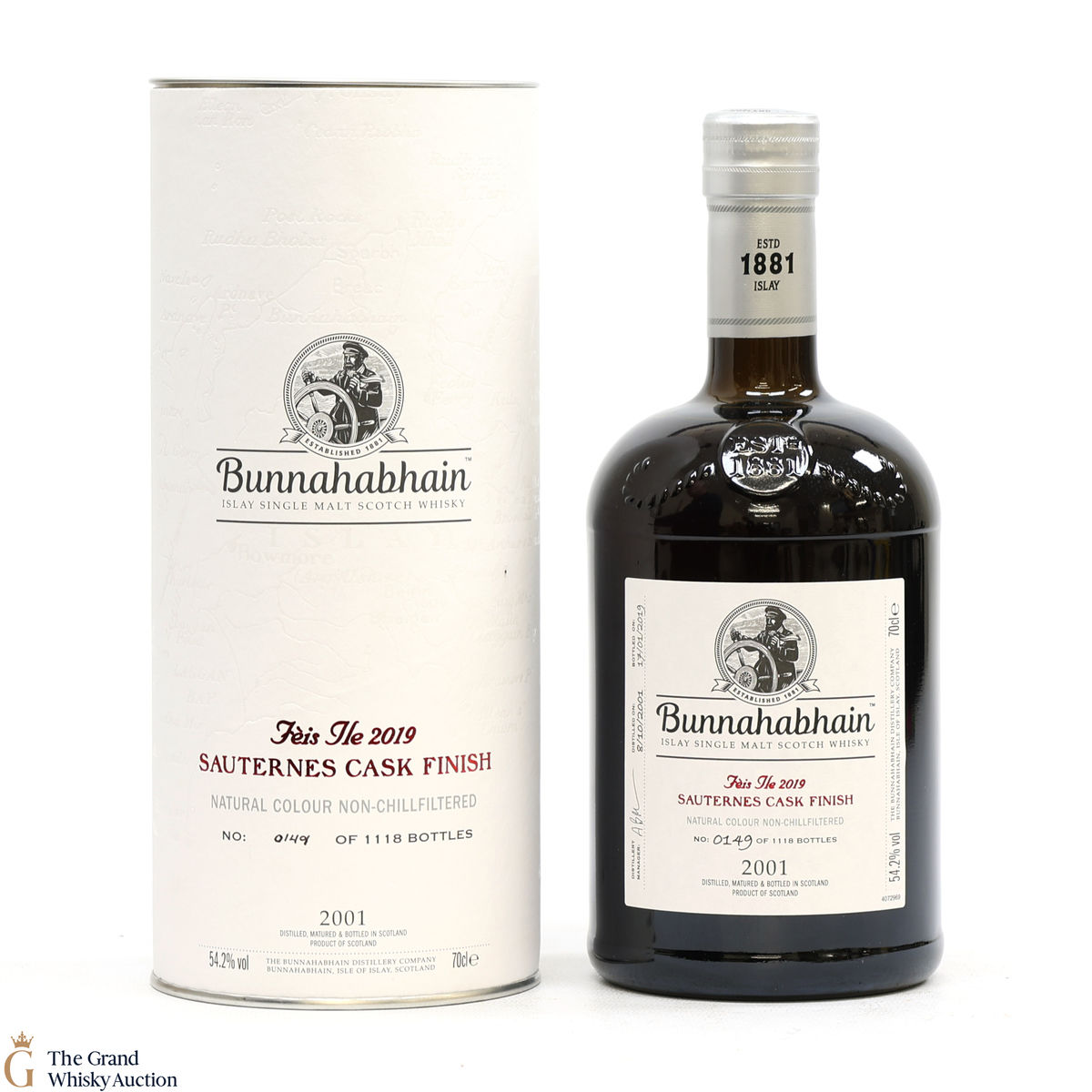 Bunnahabhain - 2001 Sauternes Finish - Fèis Ìle 2019
