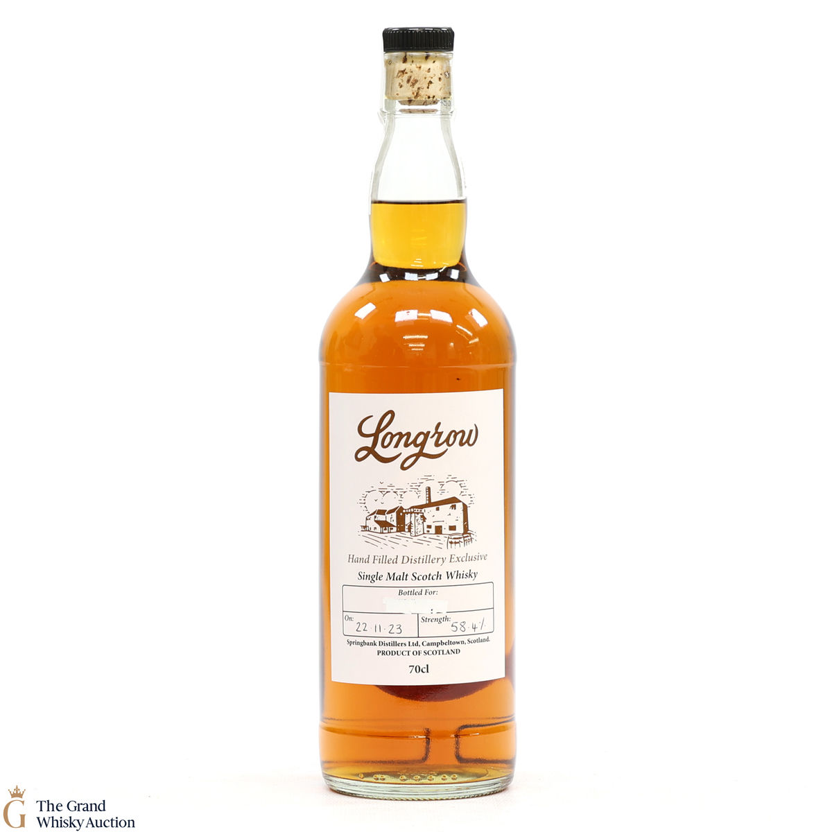 Longrow - Hand Fill Distillery Exclusive 2023 58.4%