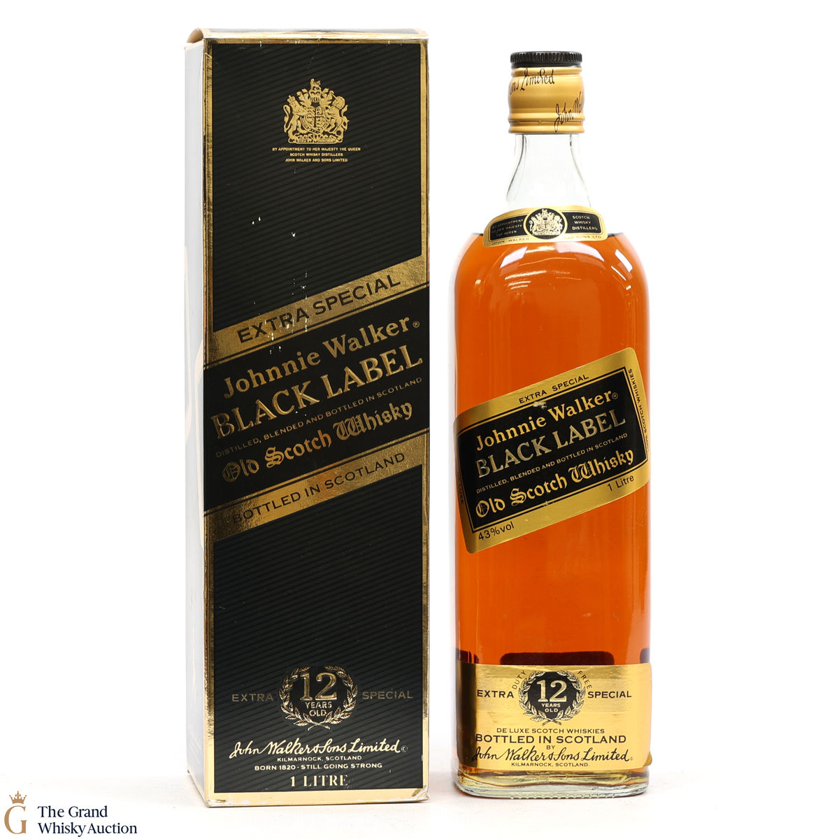 Johnnie Walker - 12 Year Old -  Black Label (1L)