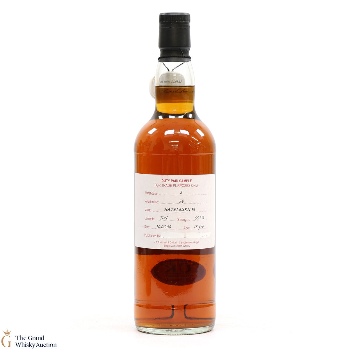 Hazelburn - 15 Year Old 2008 Fresh Sherry - Duty Paid Sample 55.2%