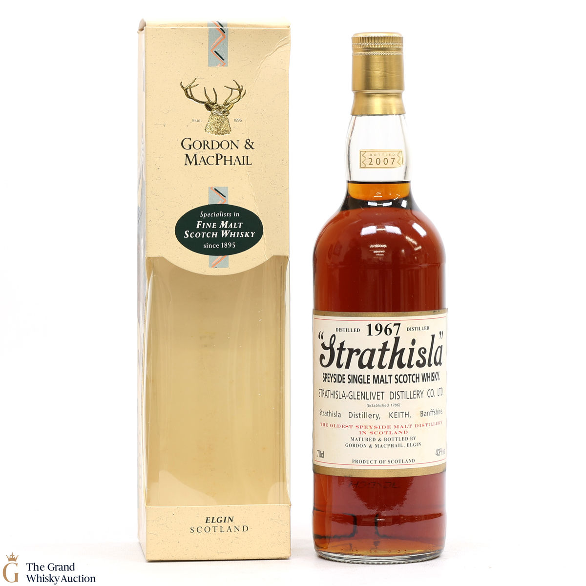 Strathisla - Glenlivet - 1967 - 2007 - Gordon & MacPhail