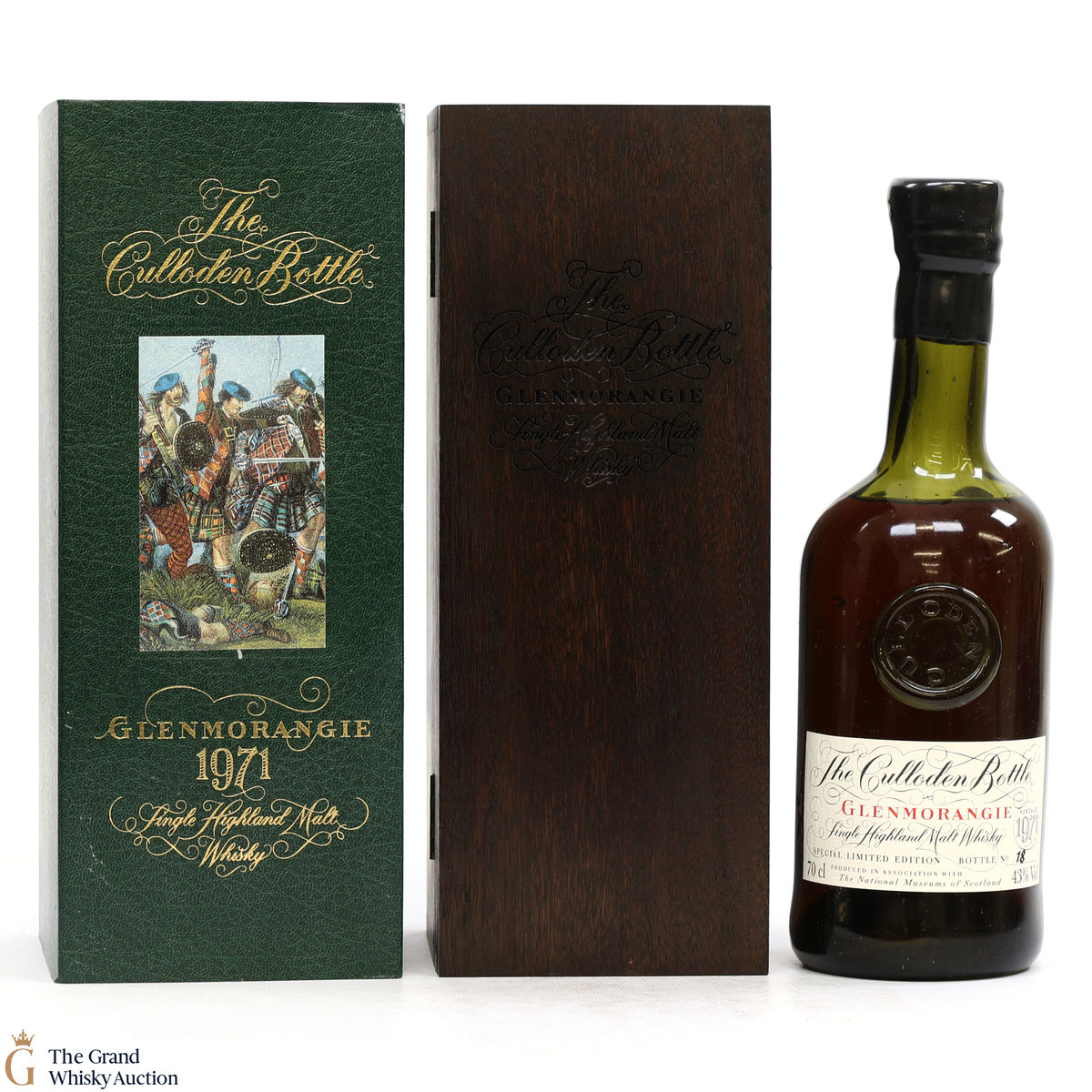 Glenmorangie - 1971 The Culloden Bottle - Special Limited Edition (CRACKED SEAL)