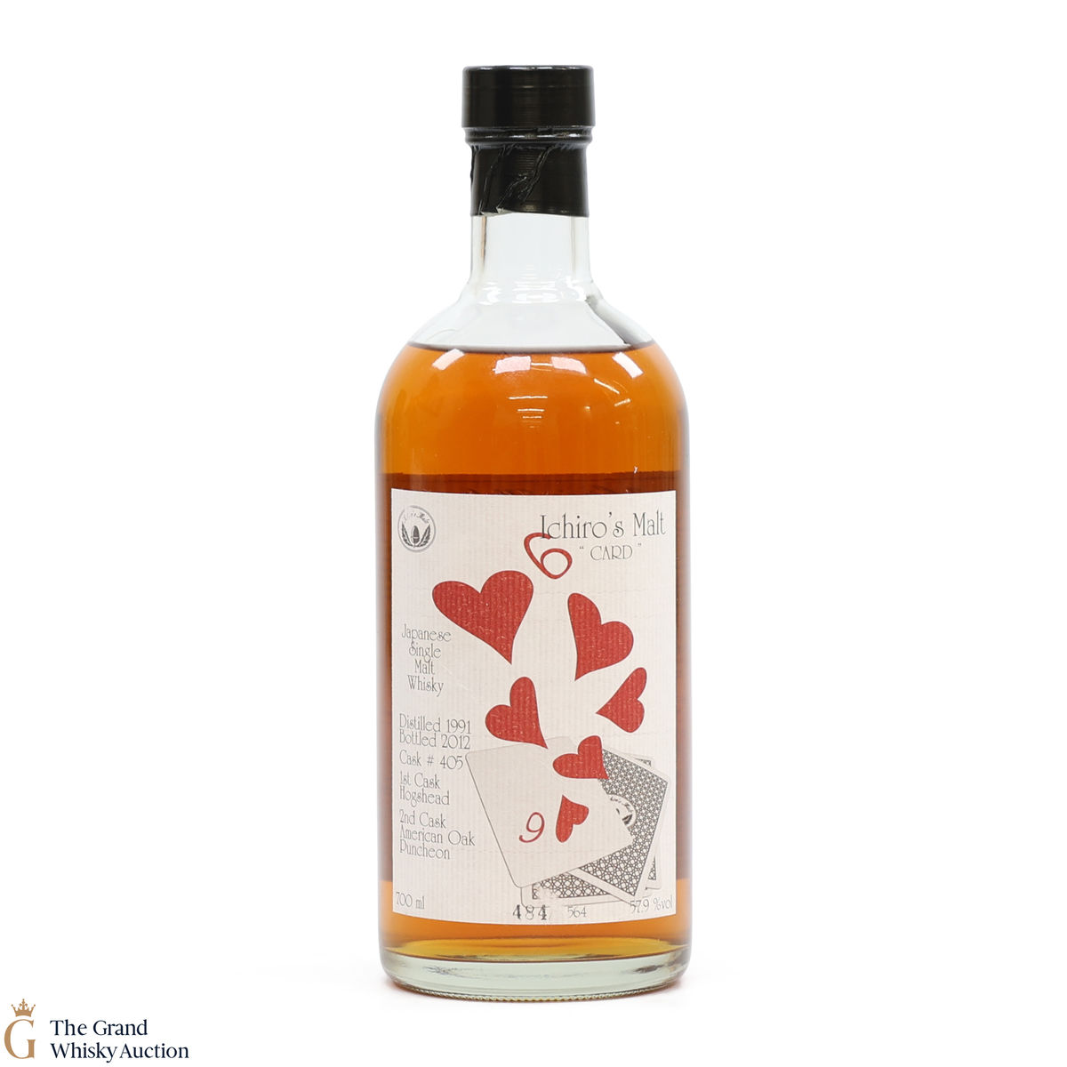 Hanyu - 1991 Single Cask #405 - Ichiro's Malt - Card 6 of Hearts