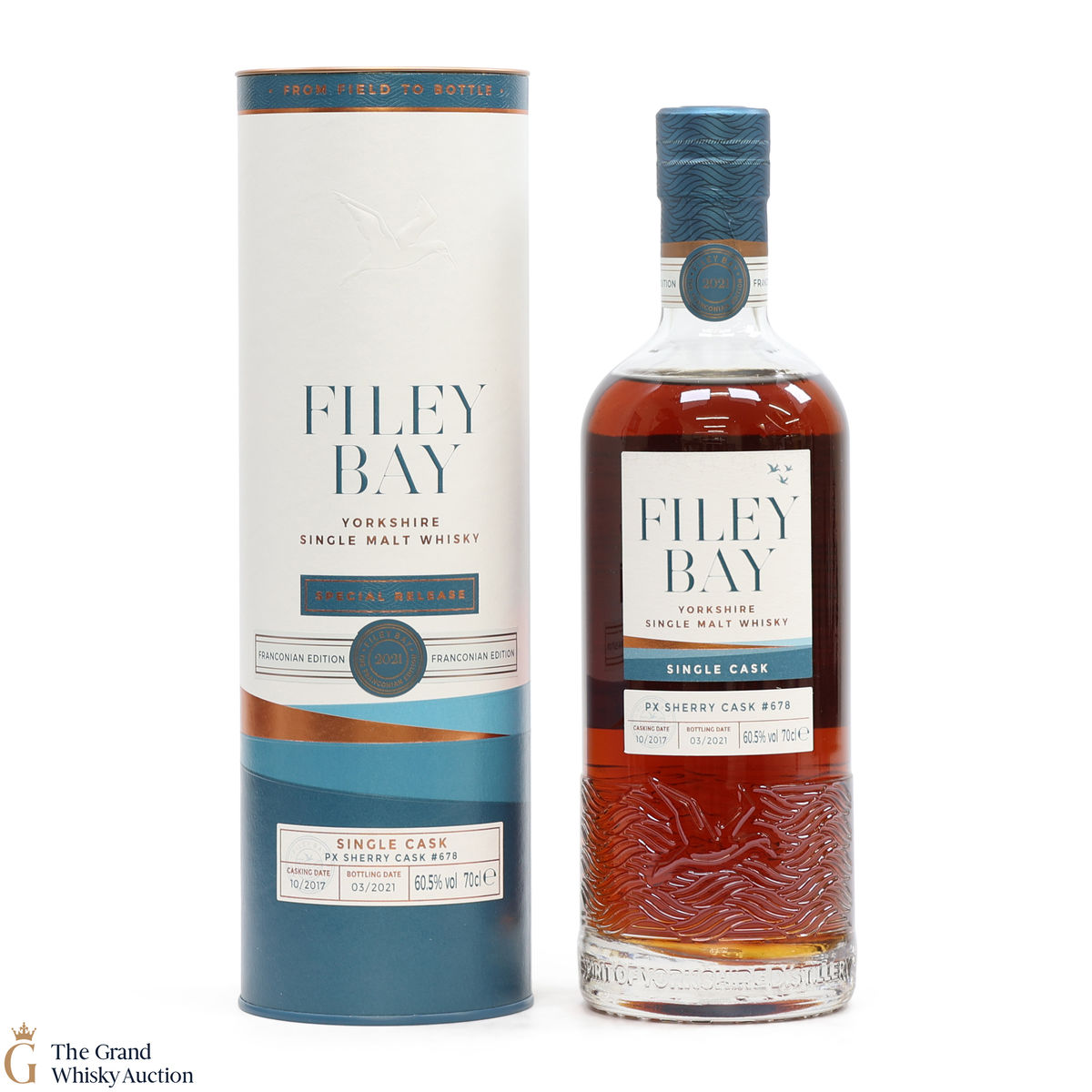 Filey Bay - PX Single Cask #678 - Yorkshire Single Malt - Franconian Edition 2021