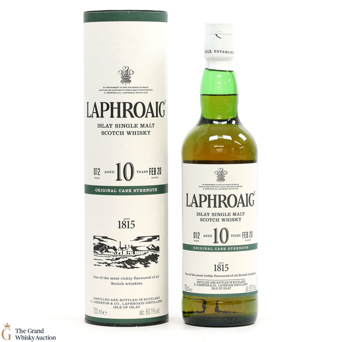 Laphroaig - 10 Year Old - Original Cask Strength Batch #012