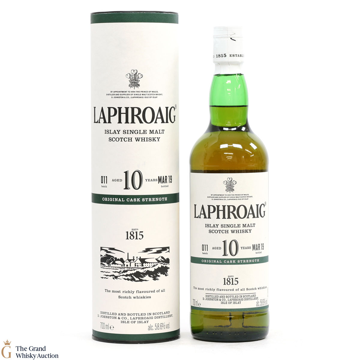 Laphroaig - 10 Year Old - Original Cask Strength Batch #011