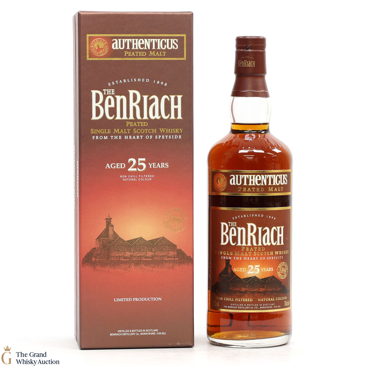 Benriach - 25 Year Old - Authenticus Peated Malt