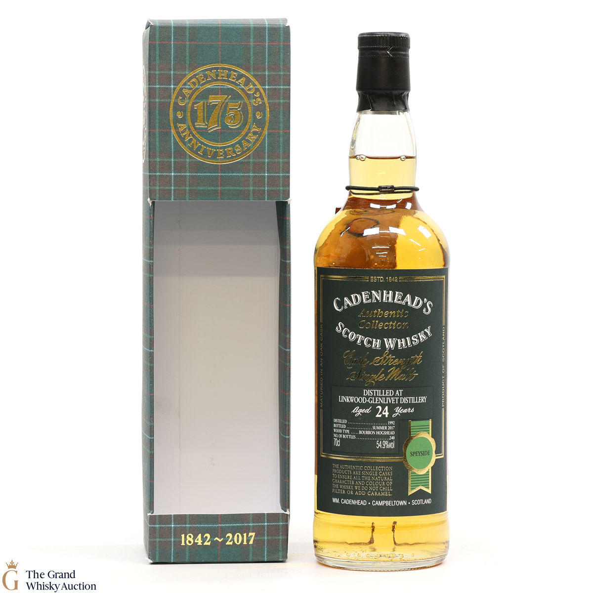 Linkwood - 24 Year Old 1992 Cadenhead's 2017