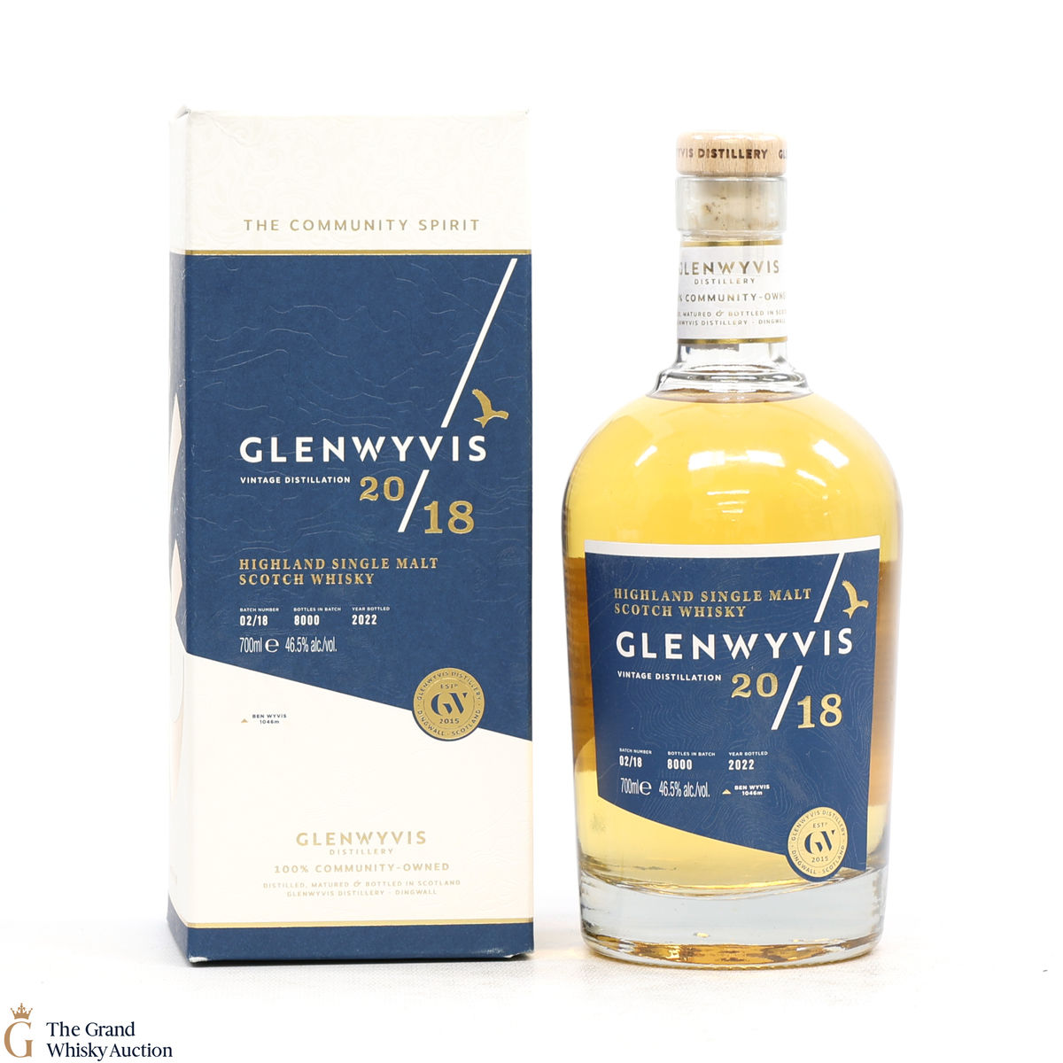 GlenWyvis - Highland Single Malt 2018 Batch 02/18