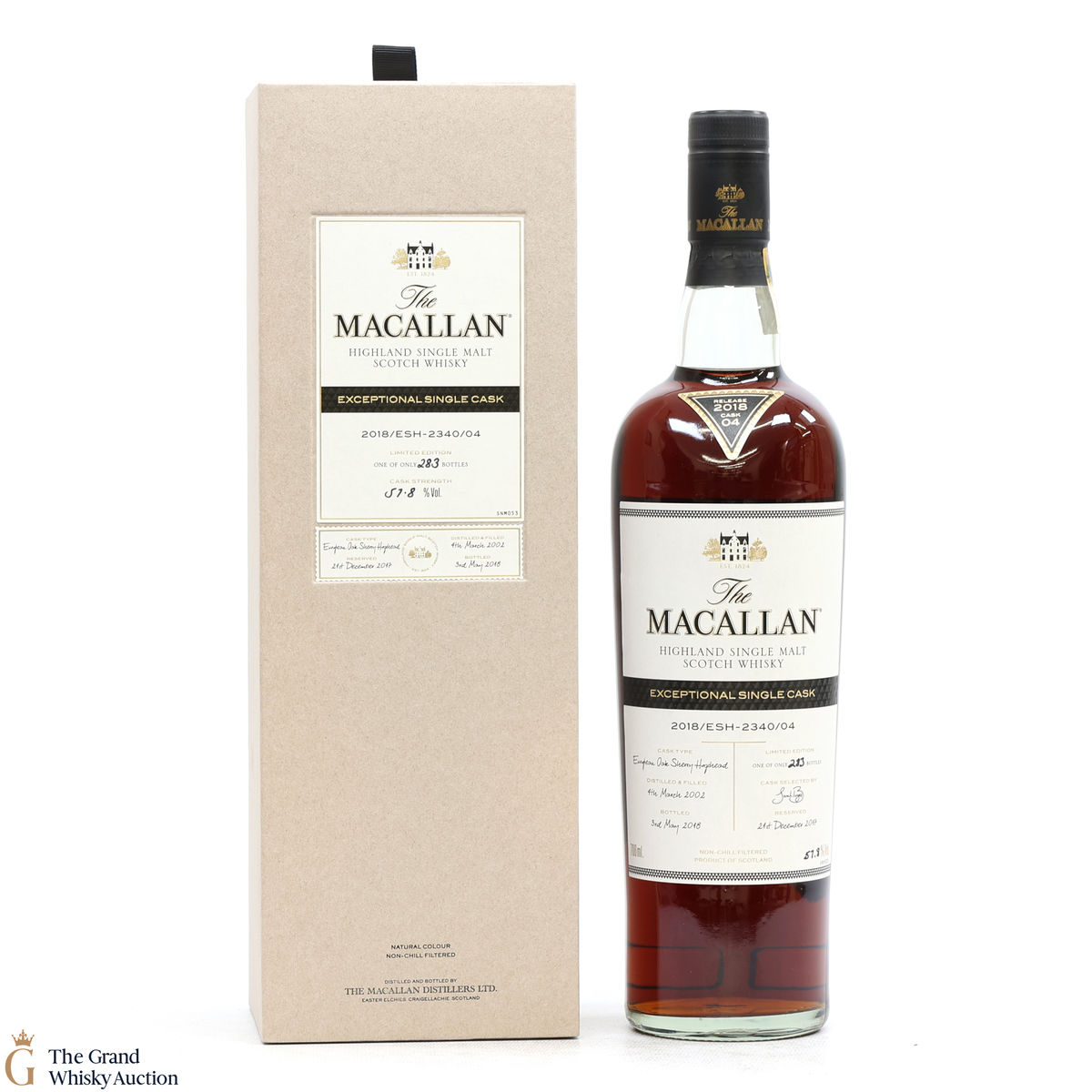 Macallan - 2002 Exceptional Cask #2340-04 2018