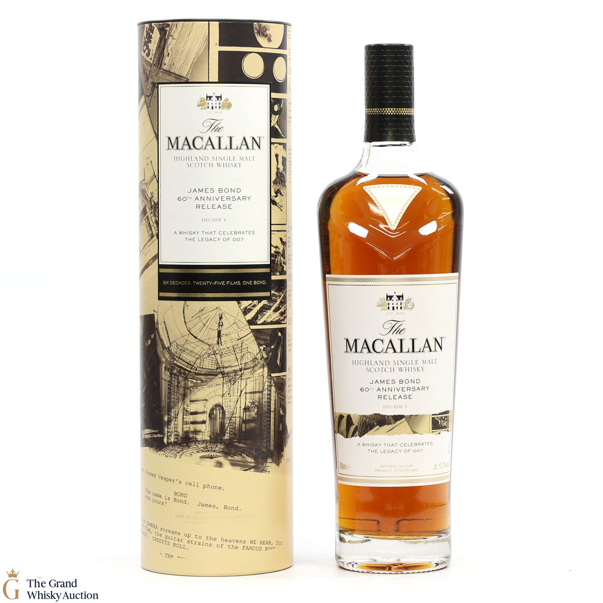 Macallan - James Bond 60th Anniversary - Decade V