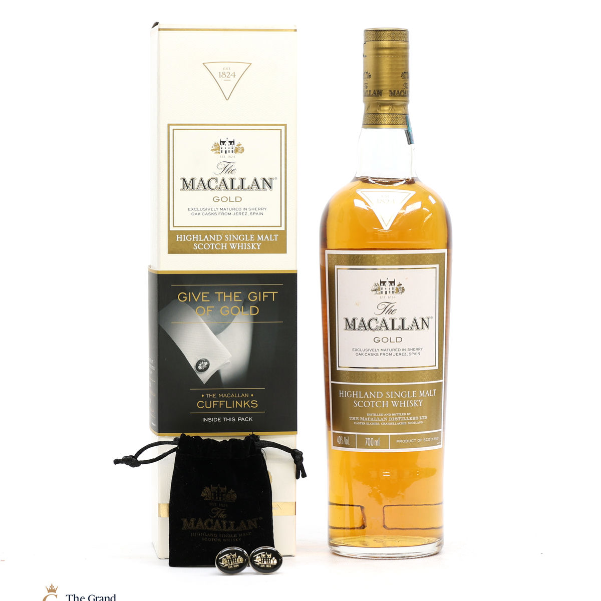 Macallan - The 1824 Series - Gold - With Cufflinks