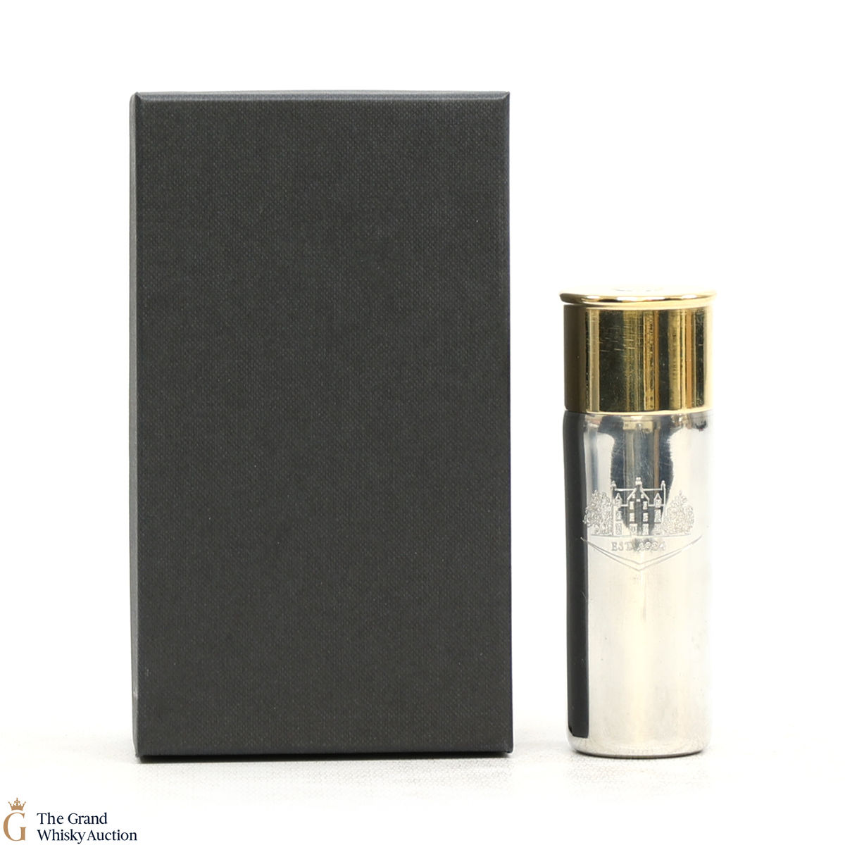 Macallan - Shotgun Cartridge Pewter Spirit Flask