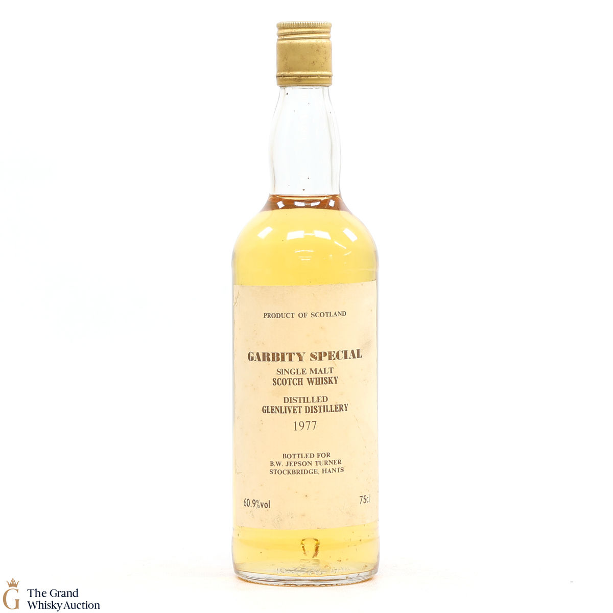 Glenlivet - 1977 Single Malt B.W Jepson Turner 75cl