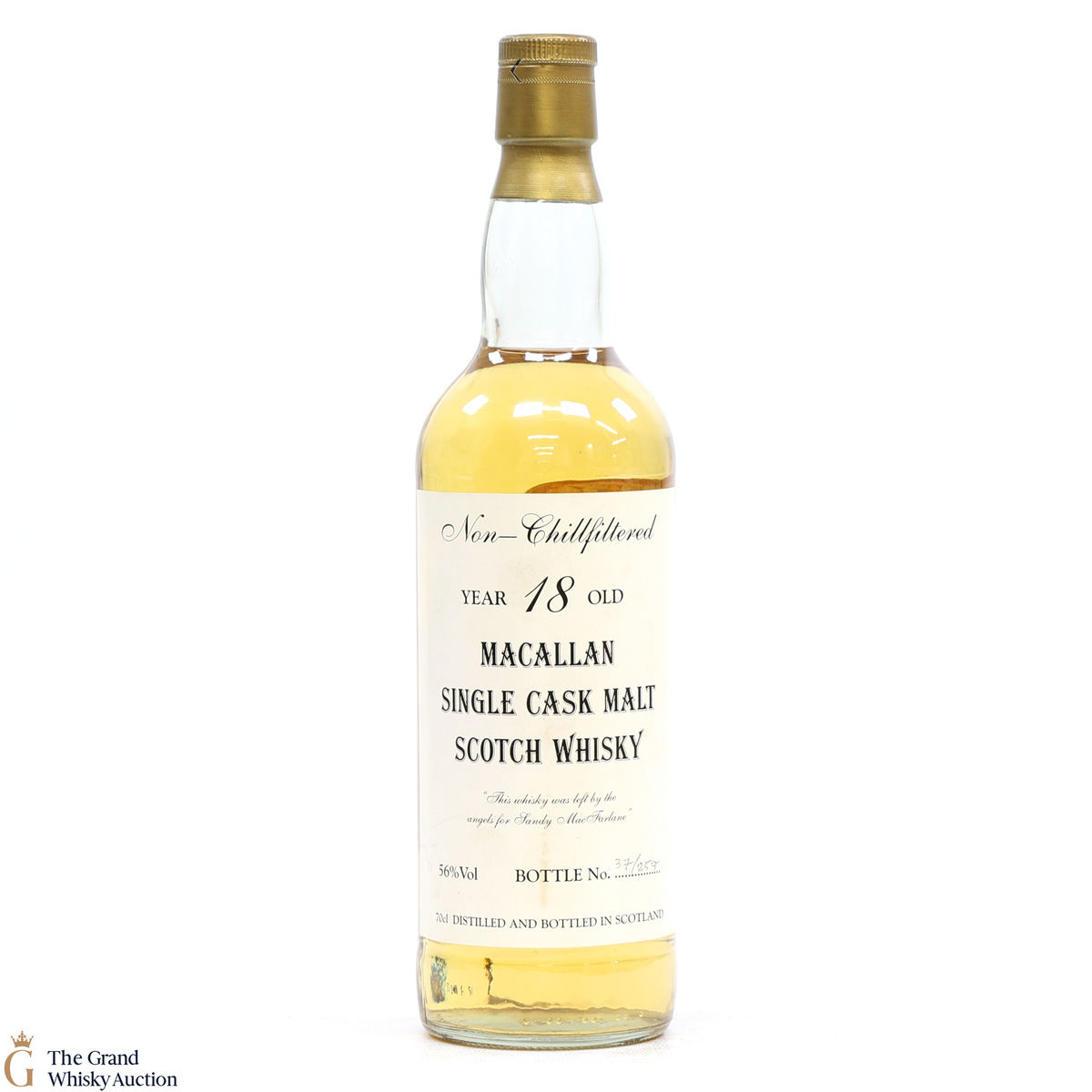 Macallan - 18 Year Old - Private Bottling Sandy MacFarlane