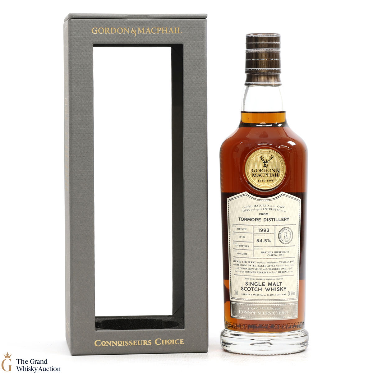 Tormore - 29 Year Old 1993 #5053 - G&M Connoisseurs Choice