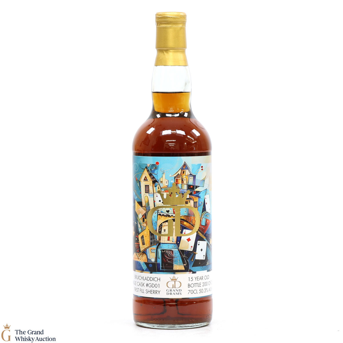 Bruichladdich - 15 Year Old Single Sherry Cask #GD01 - Grand Drams 