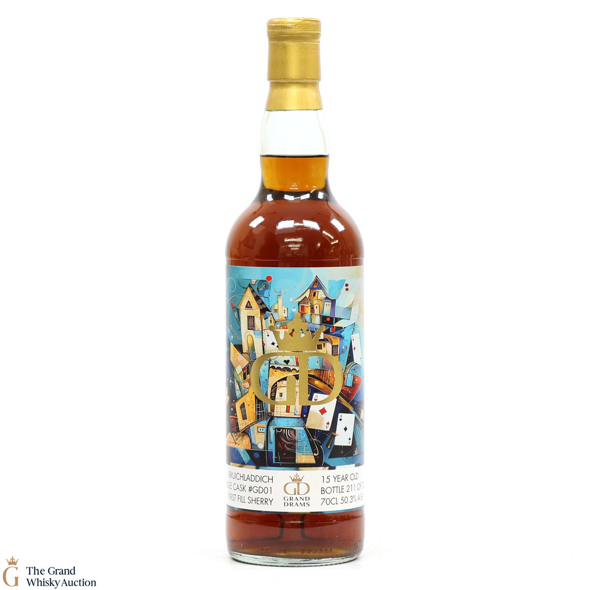 Bruichladdich - 15 Year Old Single Sherry Cask #GD01 - Grand Drams 