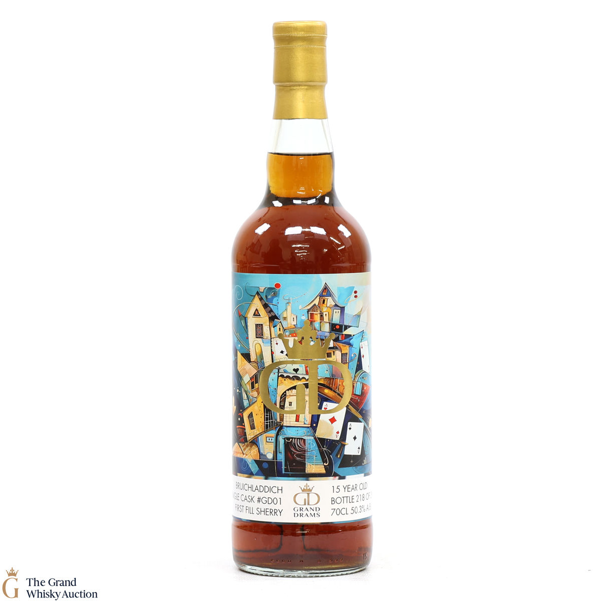 Bruichladdich - 15 Year Old Single Sherry Cask #GD01 - Grand Drams 