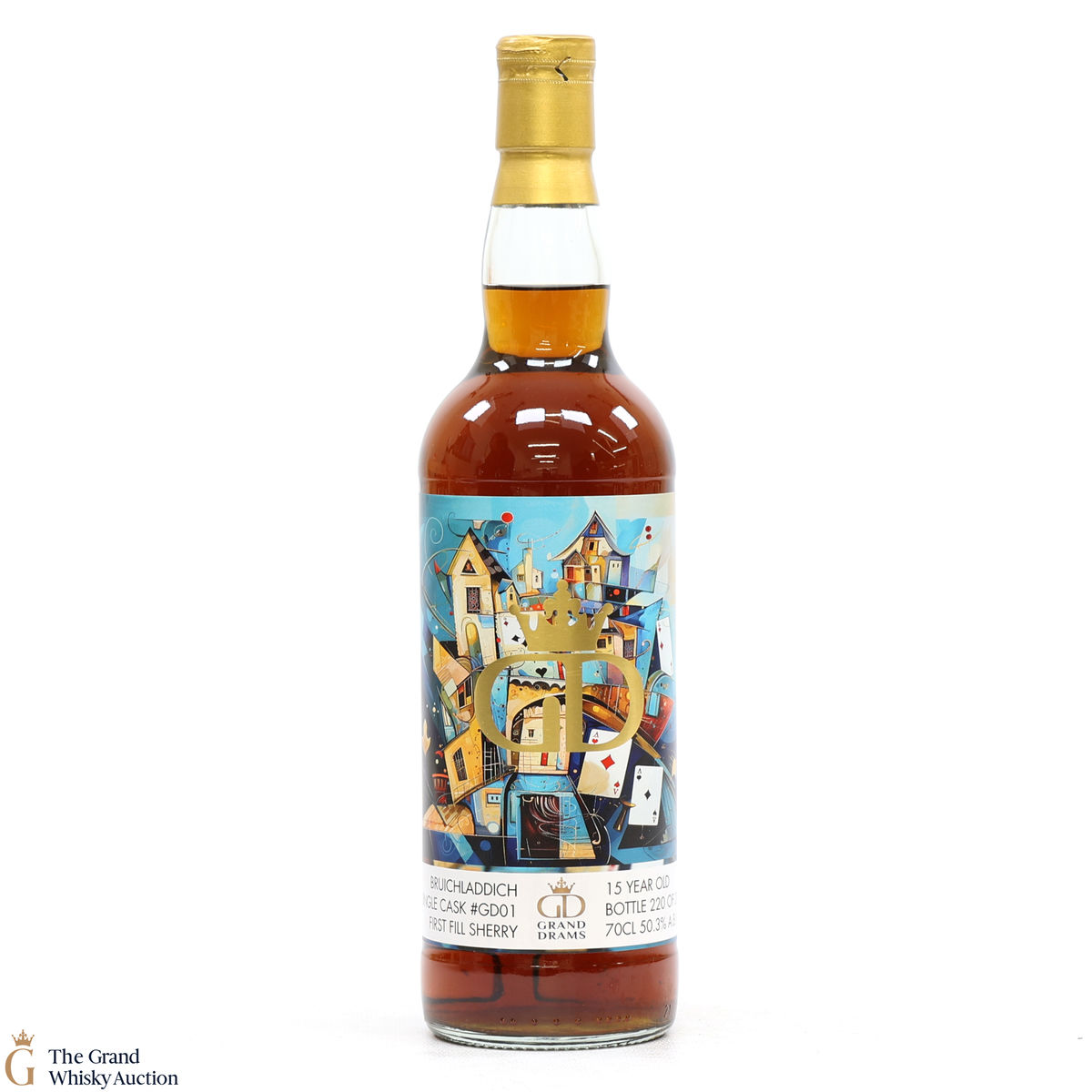 Bruichladdich - 15 Year Old Single Sherry Cask #GD01 - Grand Drams 