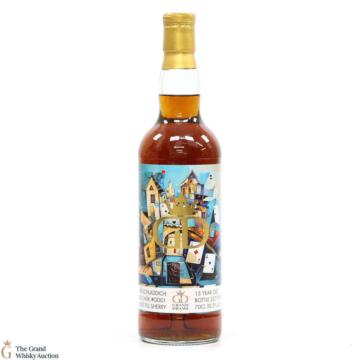 Bruichladdich - 15 Year Old Single Sherry Cask #GD01 - Grand Drams 