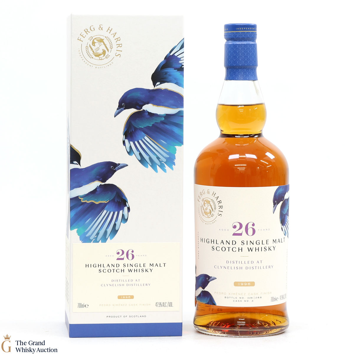 Clynelish - 26 Year Old 1996 - Pedro Ximénez Cask #3 - Ferg & Harris