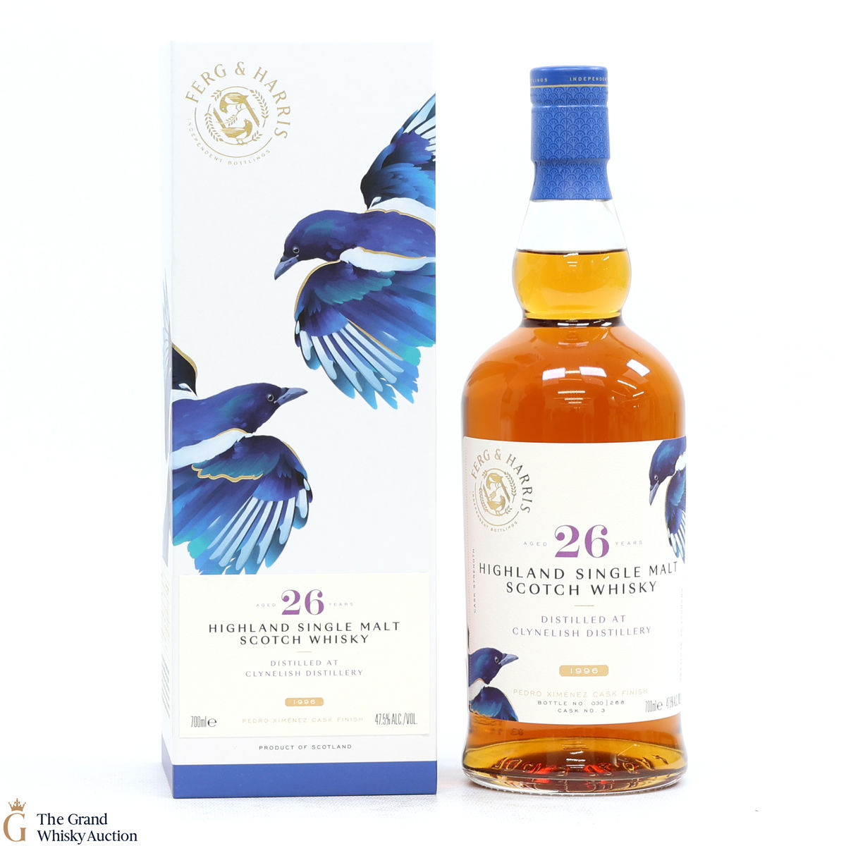 Clynelish - 26 Year Old 1996 - Pedro Ximénez Cask #3 - Ferg & Harris