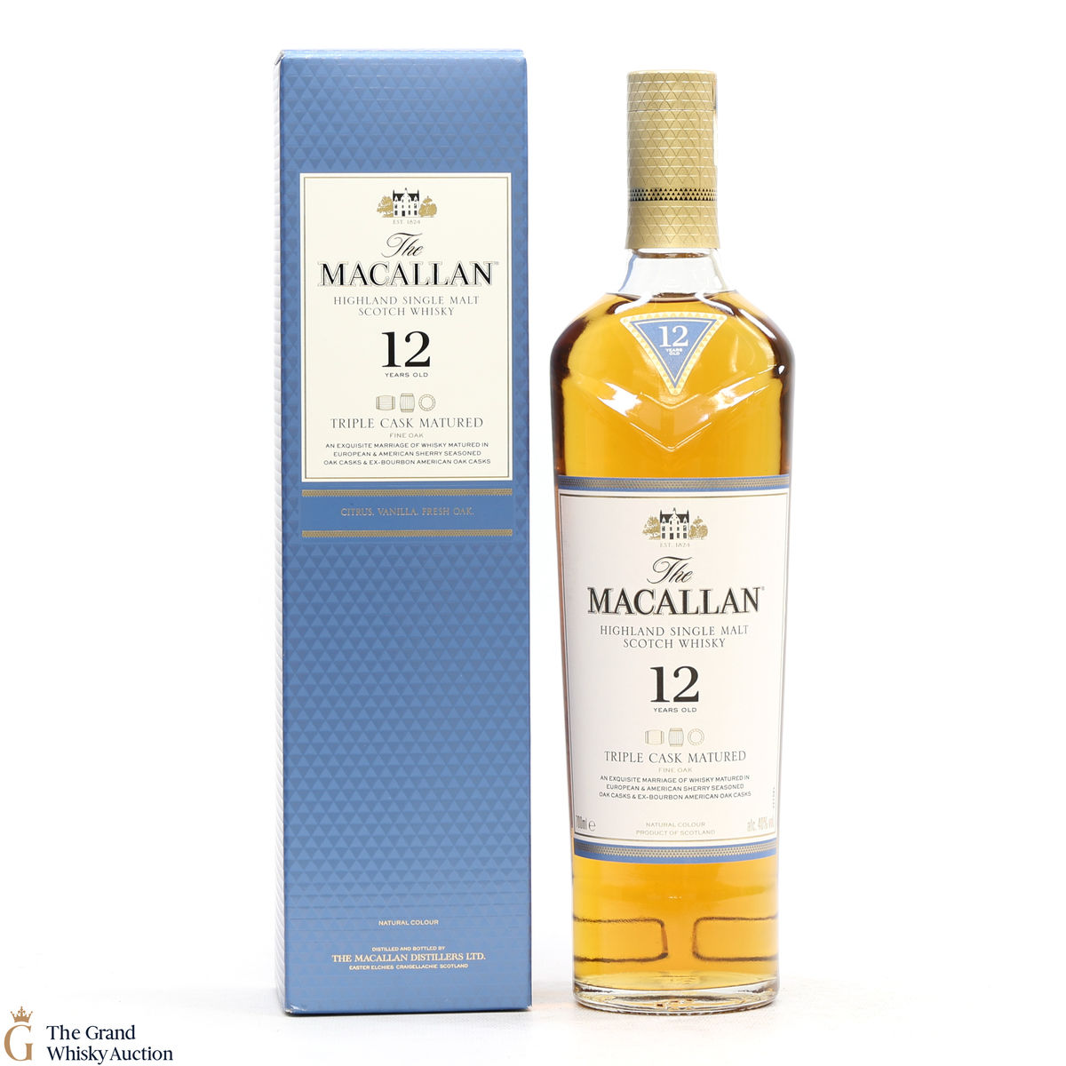 Macallan - 12 Year Old - Triple Cask (Fine Oak) 