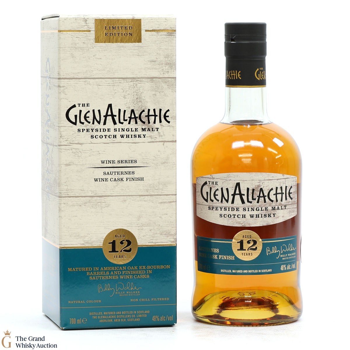 GlenAllachie - 12 Year Old  - Sauternes Wine Cask Finish