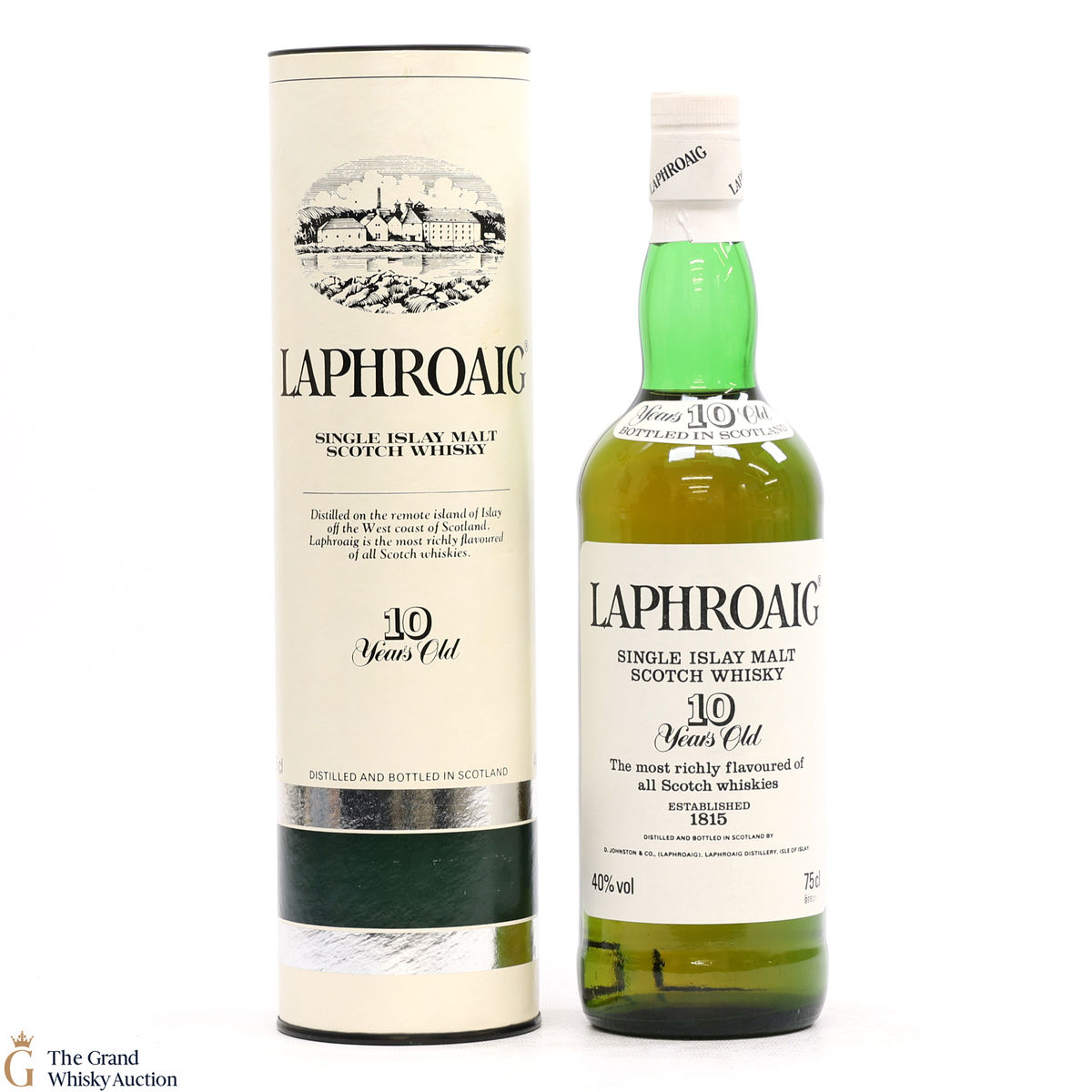Laphroaig - 10 Year Old - Pre Royal Warrant 75cl