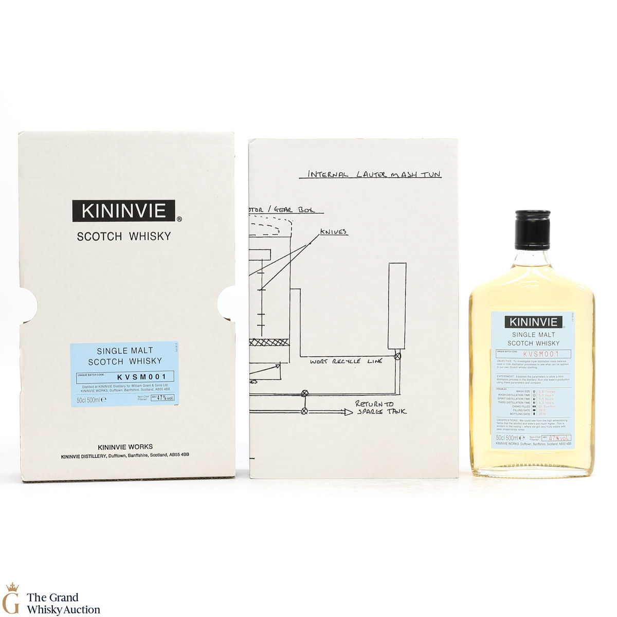Kininvie - Works Single Malt Batch #KVSM001 (50cl)