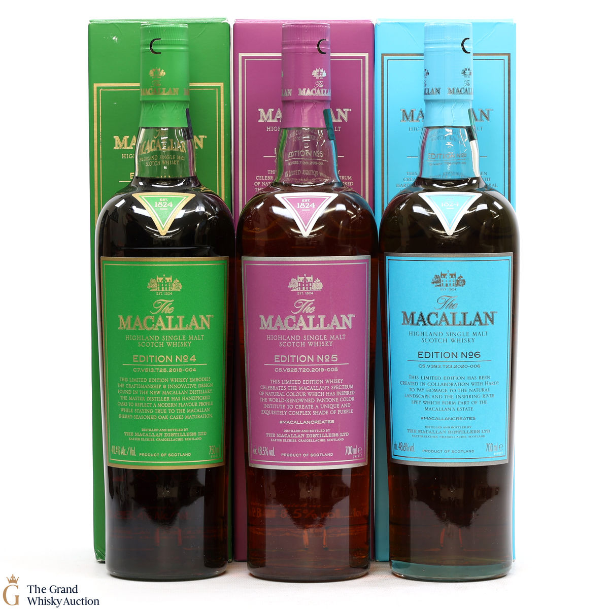 Macallan - Edition 4 - 6 (3 x 70cl)