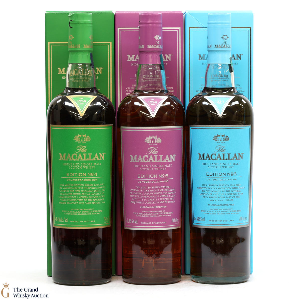 Macallan - Edition 4 - 6 (3 x 70cl)