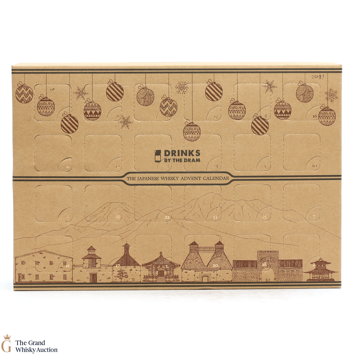Drinks By The Dram - The Japanese Whisky Advent Calendar 2017 (24 x 3cl)