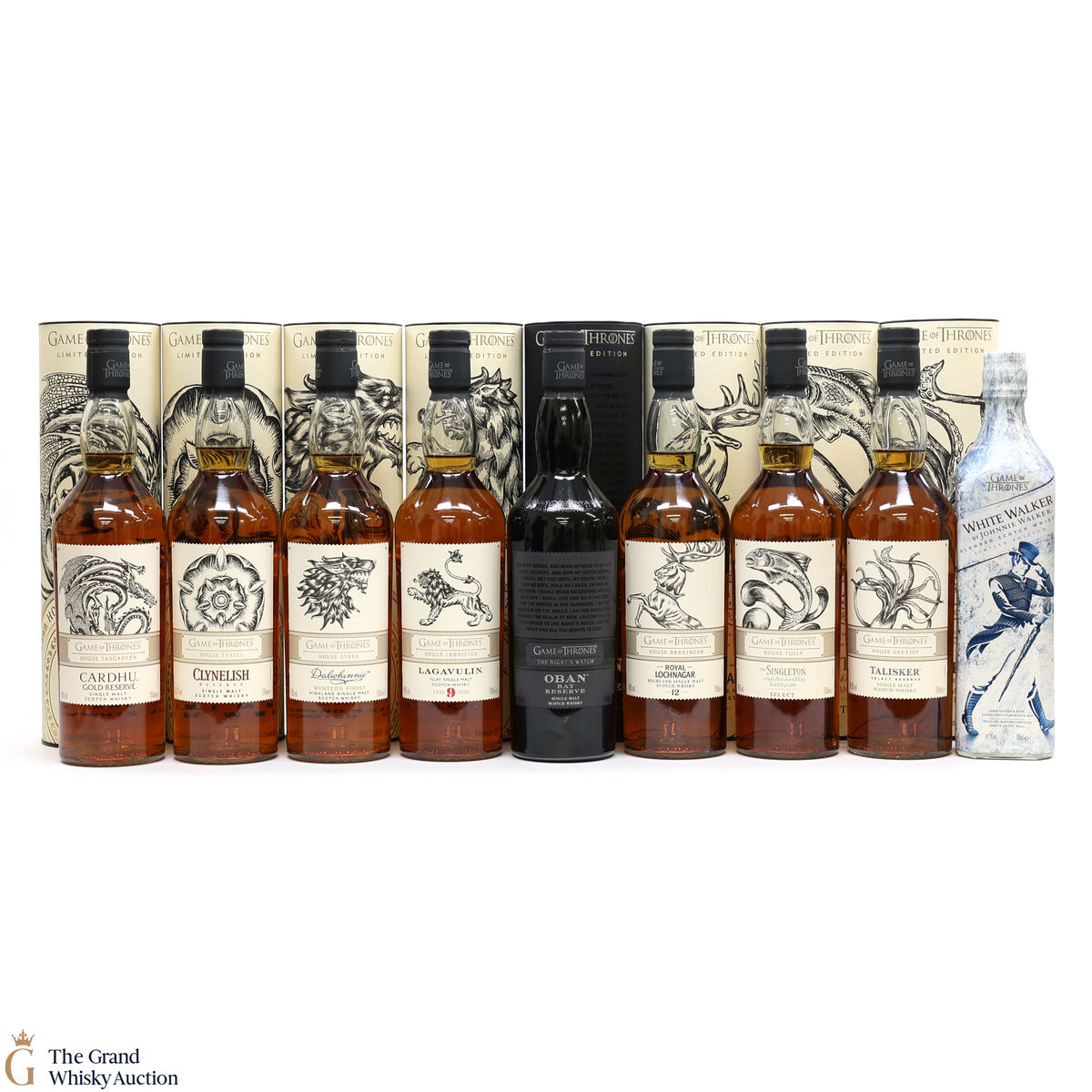 Game of Thrones - Limited Editions - 9 x 70cl