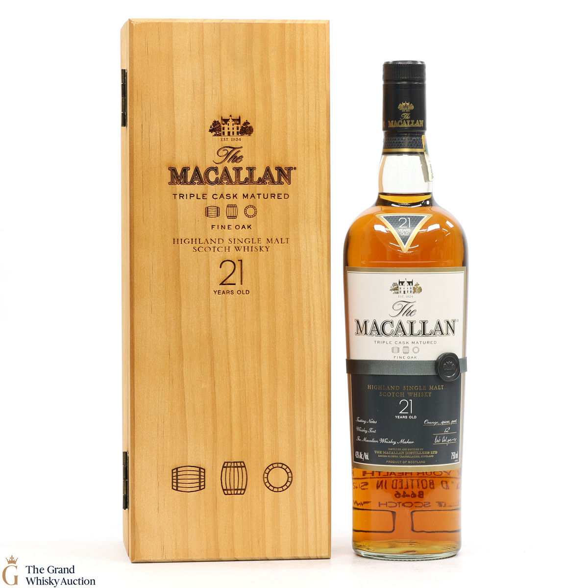 Macallan - 21 Year Old - Fine Oak (75cl)