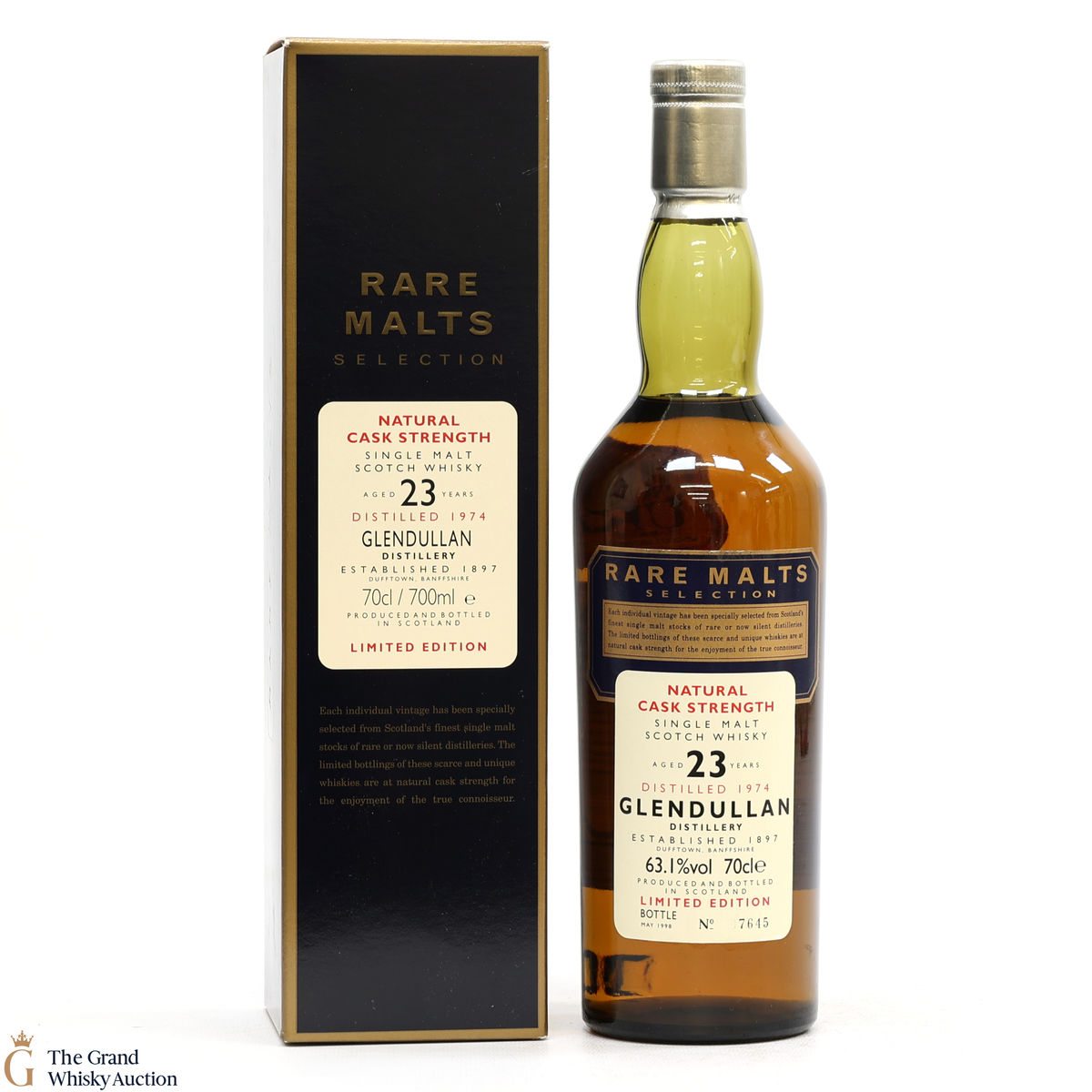 Glendullan - 23 Year Old 1974 Rare Malts 63.1%