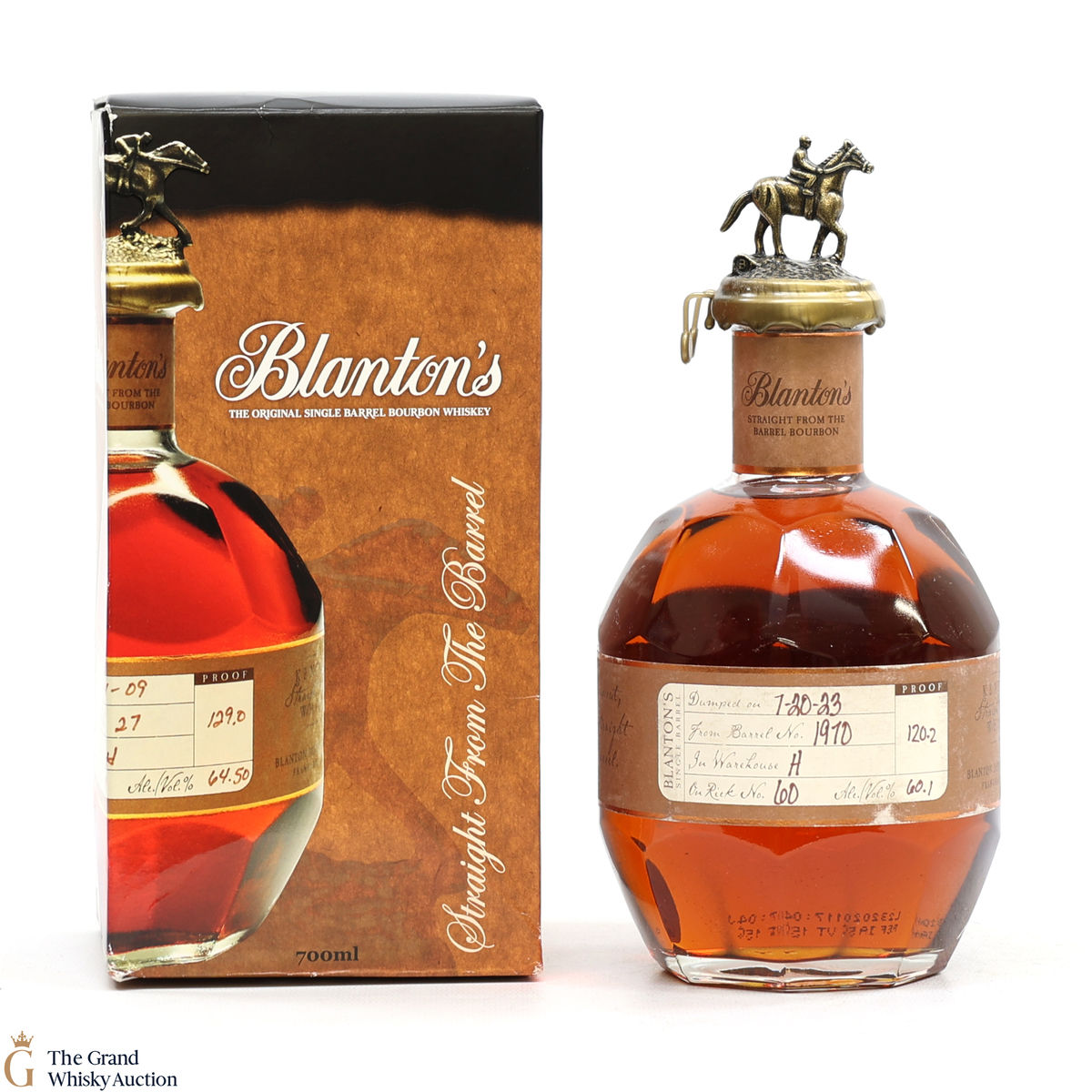 Blanton's - Straight From The Barrel - Cask Strength (60.1% ABV)