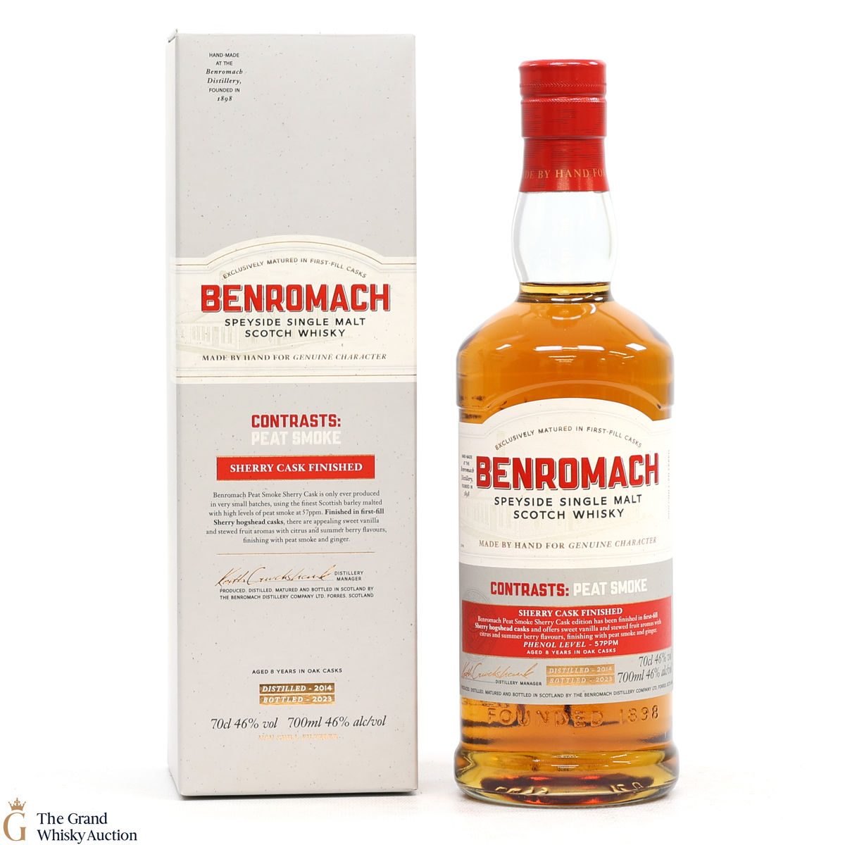 Benromach - Contrasts Peat Smoke 2014 Sherry Cask Finish 2023
