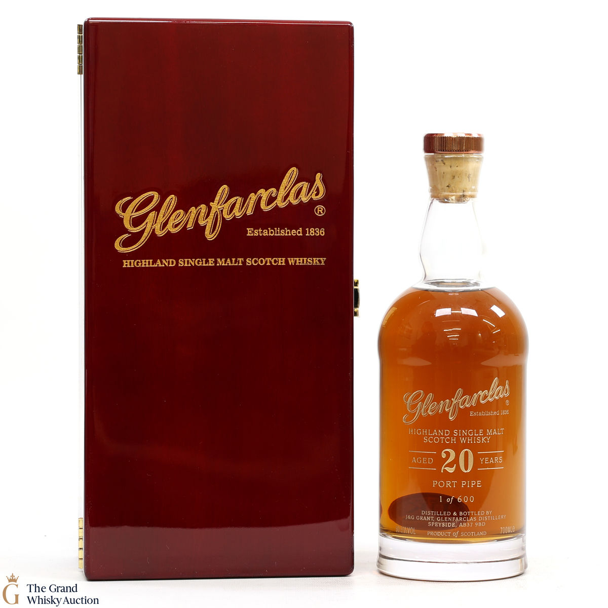 Glenfarclas - 20 Year Old - Port Pipe Decanter