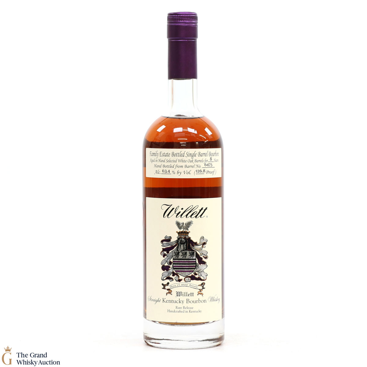 Willett Family Estate - 8 Year Old Single Barrel Bourbon #6475 - The Lexington
