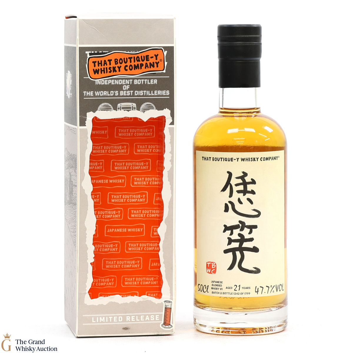 Japanese Blend - 21 Year Old Batch #2 - That Boutique-y Whisky Company (50cl)